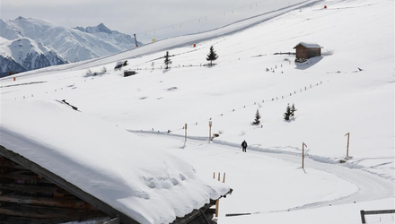 Almpromenade entlang dem Speichersee | © © Serfaus-Fiss-Ladis Marketing GmbH