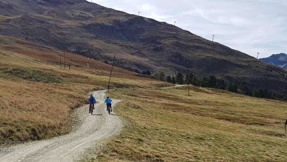 Biken auf dem Emmerich-Pale-Weg | © © Serfaus-Fiss-Ladis Marketing GmbH