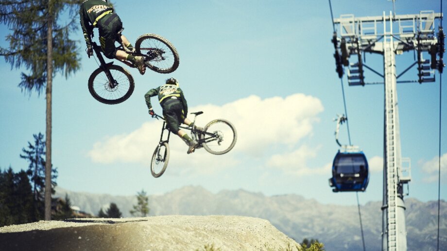 Freeride Trail im Bikepark | © © Serfaus-Fiss-Ladis Marketing GmbH
