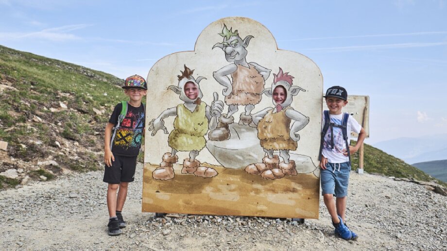 Station auf dem Goldener-Mann-Weg | © © Serfaus-Fiss-Ladis Marketing GmbH