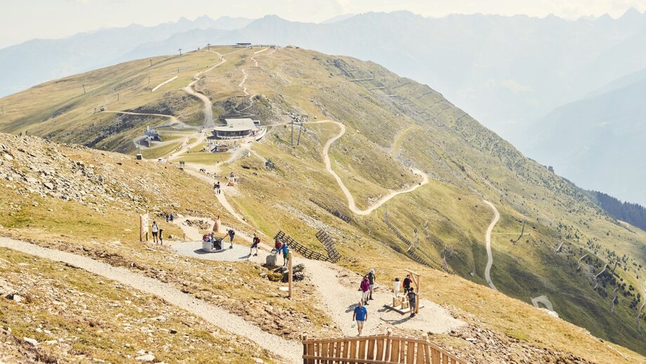 Goldener-Mann-Weg auf dem Fisser Joch | © © Serfaus-Fiss-Ladis Marketing GmbH