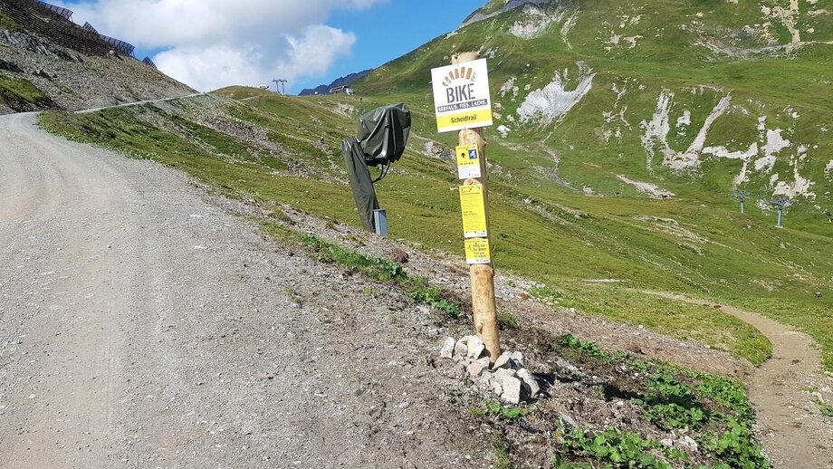 Mit dem Bike auf der Hexenseehütte Tour | © © Serfaus-Fiss-Ladis Marketing GmbH