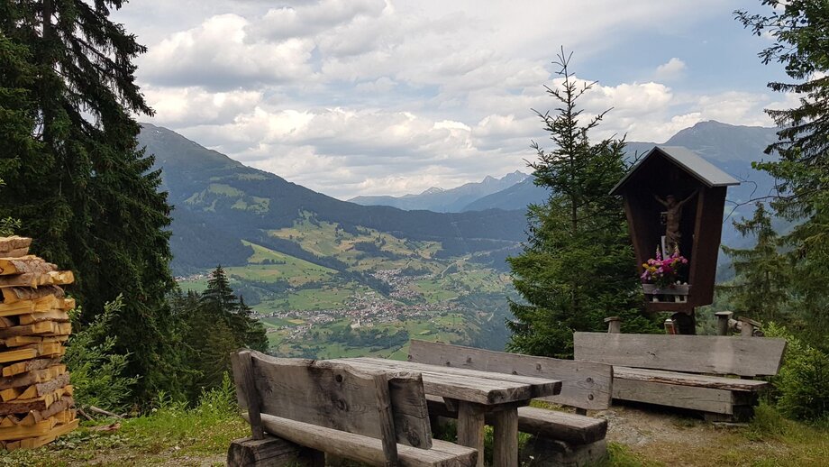 Rastplatz auf der Hochgallmigg Tour | © © Serfaus-Fiss-Ladis Marketing GmbH