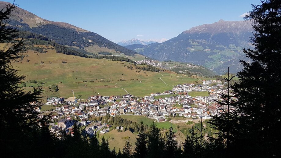 Schöner Ausblick aufs Dorf | © © Serfaus-Fiss-Ladis Marketing GmbH