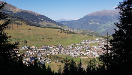 Schöner Ausblick aufs Dorf | © © Serfaus-Fiss-Ladis Marketing GmbH