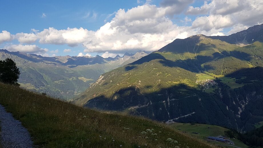 Aussicht auf der Schönjoch Tour 7101 | © © Serfaus-Fiss-Ladis Marketing GmbH