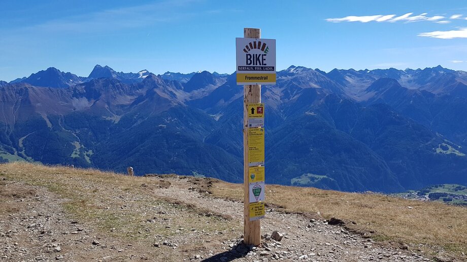 Frommestrail auf der SFL Extrem Enduro Tour | © © Serfaus-Fiss-Ladis Marketing GmbH