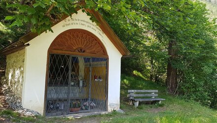 Biketour Stopp bei der Kapelle | © © Serfaus-Fiss-Ladis Marketing GmbH