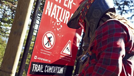Supernatural Trail im Bikepark | © © Serfaus-Fiss-Ladis Marketing GmbH