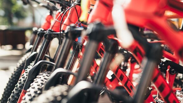 Große Auswahl an Fahrräder