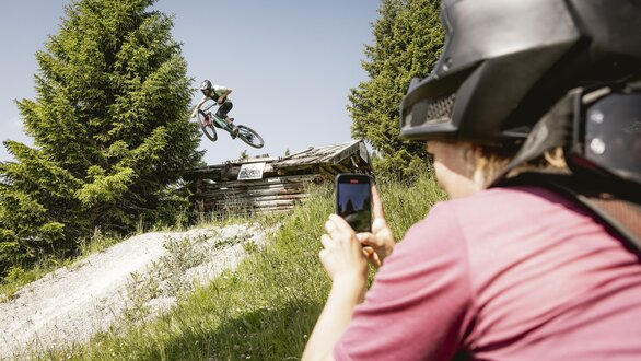 Bikepark Holzhütte | © (c) Serfaus-Fiss-Ladis Marketing GmbH_RudiWyhlidal