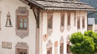 Das "Rechelerhaus"  Gemälde mit Fresko