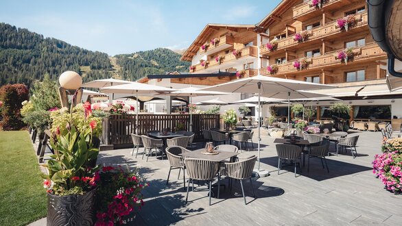 Unsere Sonnenterrasse