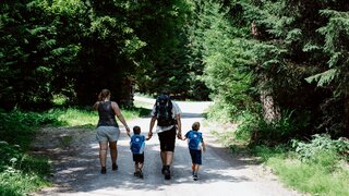 Unterwegs mit der Familie