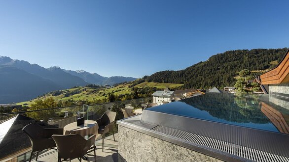 Pool Sommer Terrasse