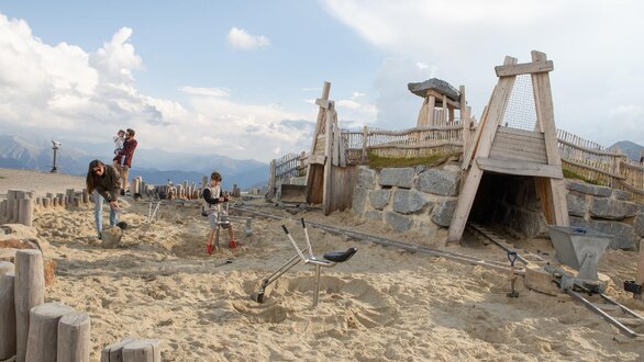 Suche nach dem goldenen Schatz