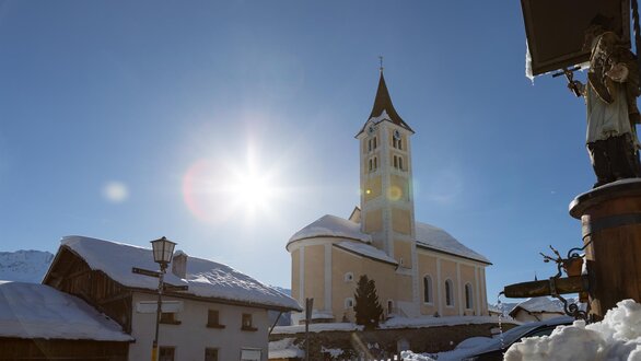 Kirche Winter