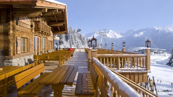 Restaurant Leithe Wirt Terrasse