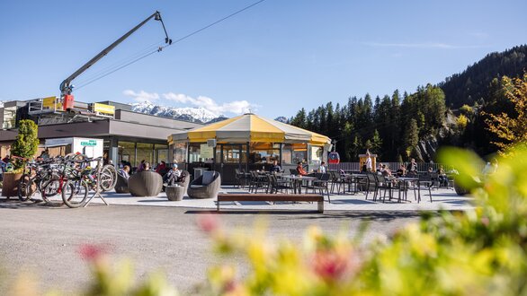 Schirmbar Talstation Komperdell